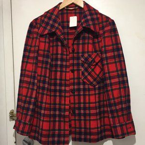 VINTAGE PENDLETON PLAID WOOL JACKETS SIZE L